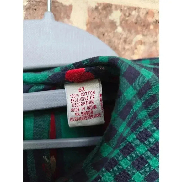 Vintage Copper Key Peter Pan Collared 100%Cotton Dress - Picture 5 of 5